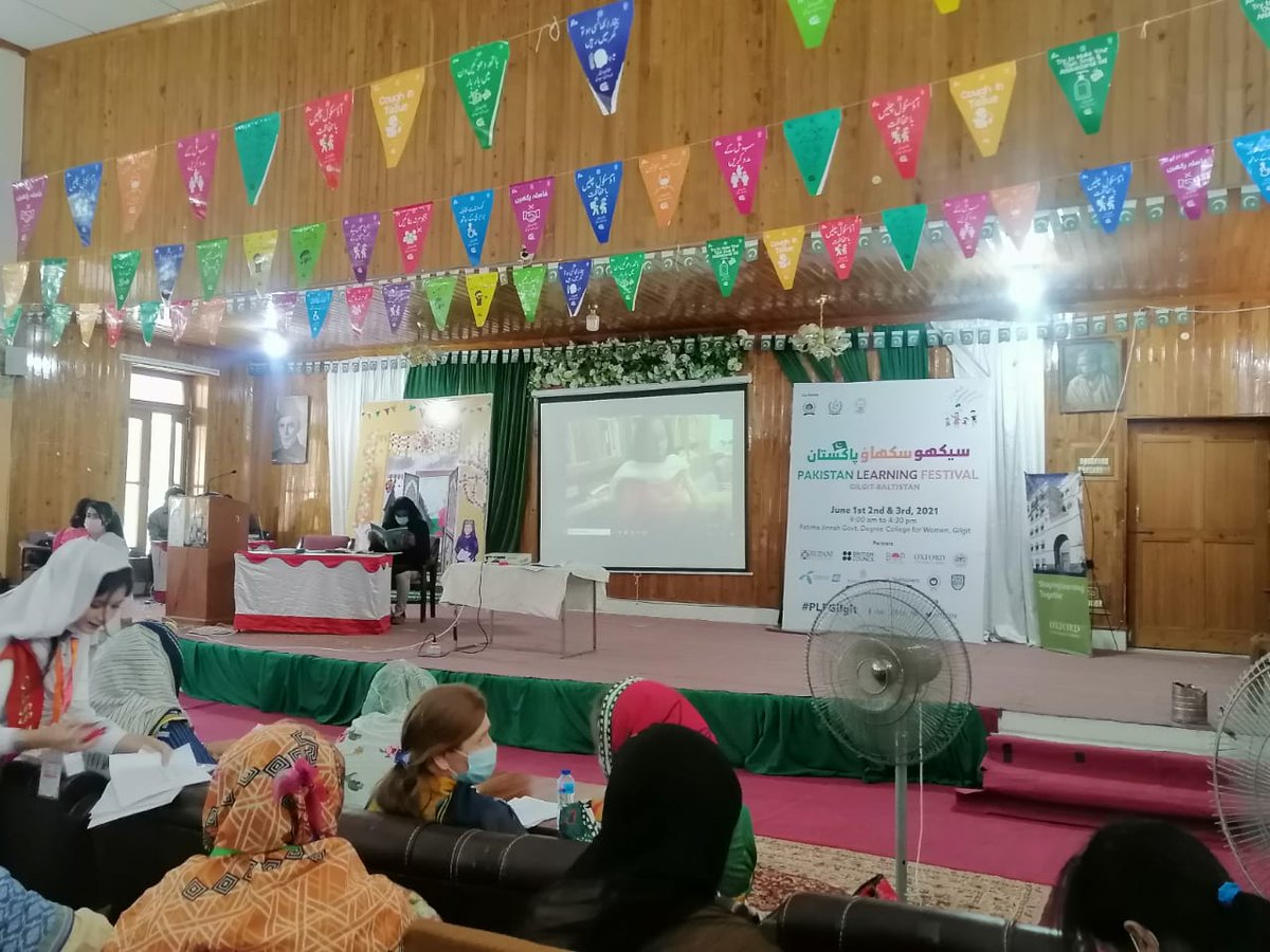 plf_pk's tweet image. Using stories for holistic learning, workshop on effective storytelling with @husain_rumana

Teachers Learning Festival 
#PLFGilgit

Dates: 1-3 June, 2021
Timing: 9am-4:30pm
Venue: Fatima Jinnah Govt Degree College for Women, Gilgit

For details: childrensliteraturefestival.com/plfgilgit/