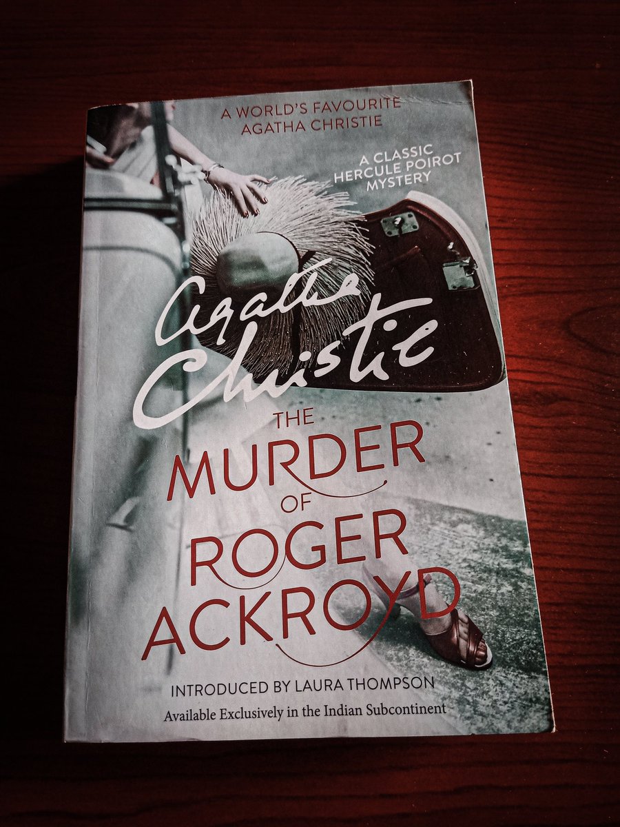PhoenixRamentic's tweet photo. Book Review on The Murder of Roger Ackroyd... #agathachristie #books #booklovers #bookstagram #BookReviews #BookRecommendations #bookrev @goodreads @agathachristie #amreading Please Do Read The Blog 👇
https://t.co/0i080EMBzM https://t.co/J9NYrbeyaa
