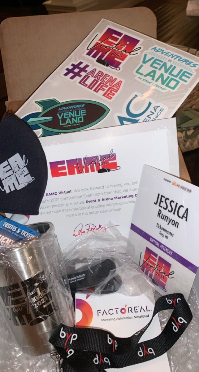 jessie_hartwig's tweet photo. My #EAMCVIRTUAL gift box came today!🤩🙌🏻 So excited for our virtual event next week. Complimentary Registration Still Available. Don’t miss out! Visit https://t.co/9E4SsD2X90 & Register Today!👩🏻💻 #LiveEvents #Marketing @eamc https://t.co/FubKnLIC7X