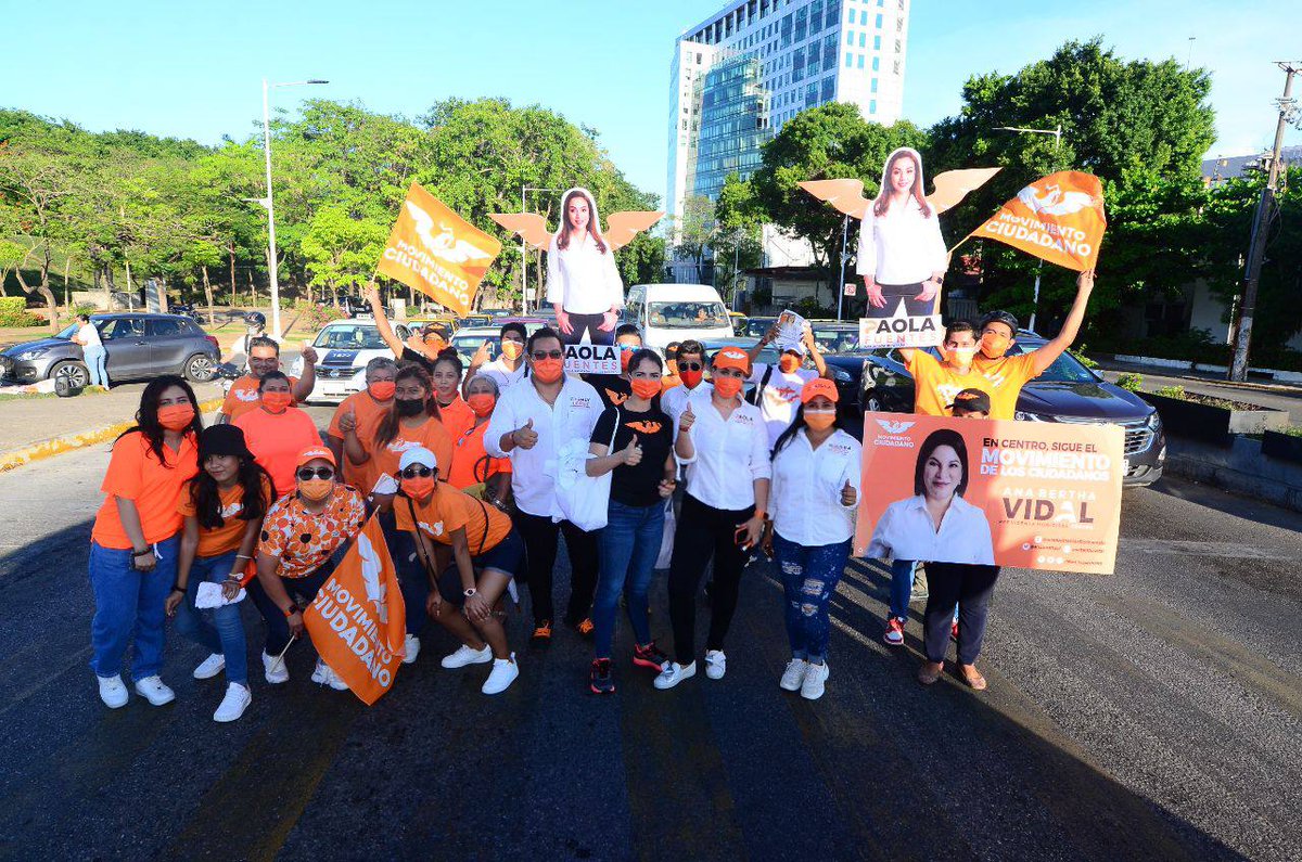 anaberthavf's tweet photo. Este 6 de junio rescatemos #Centro de quienes mal gobernaron #Tabasco. ¡Sí hay opción! Vota por ti, vota por tu familia, vota #MovimientoCiudadano🍊🧡🗳

#AnaBerthaVidal #PresidentaMunicipal https://t.co/C2ShHiuCT5