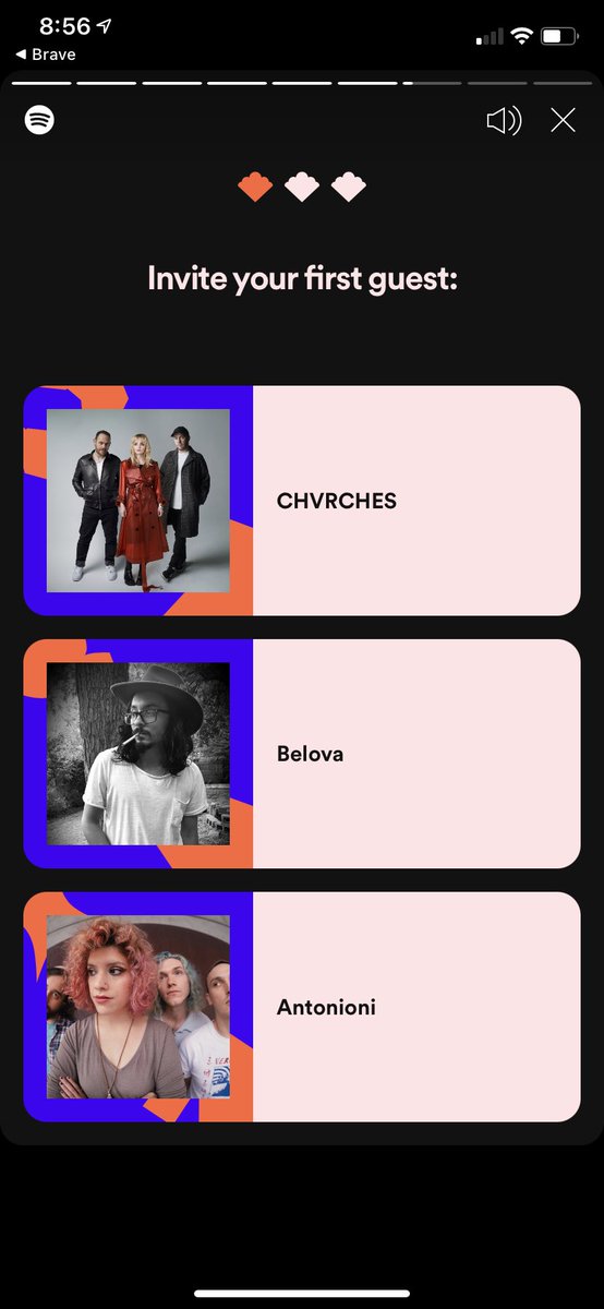 monkbernardo's tweet photo. Also: Hello friends (@antonioniband), friend (#twitterlessnick) and, hopefully, future friends (@CHVRCHES). https://t.co/EFUSWzmonv