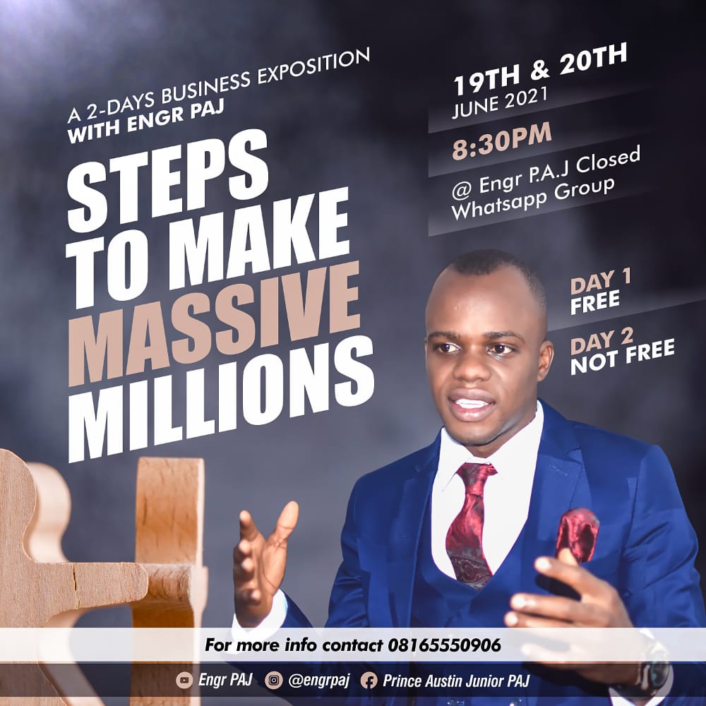 Once you understand what to do, making it won't be a problem. 

Who is ready for this?

N500 Nigeria #EURO2020