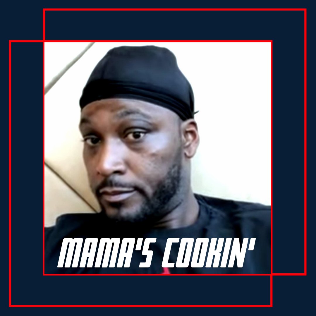 'The hero we need, but don't deserve' #KwameBrown #mamascooking
