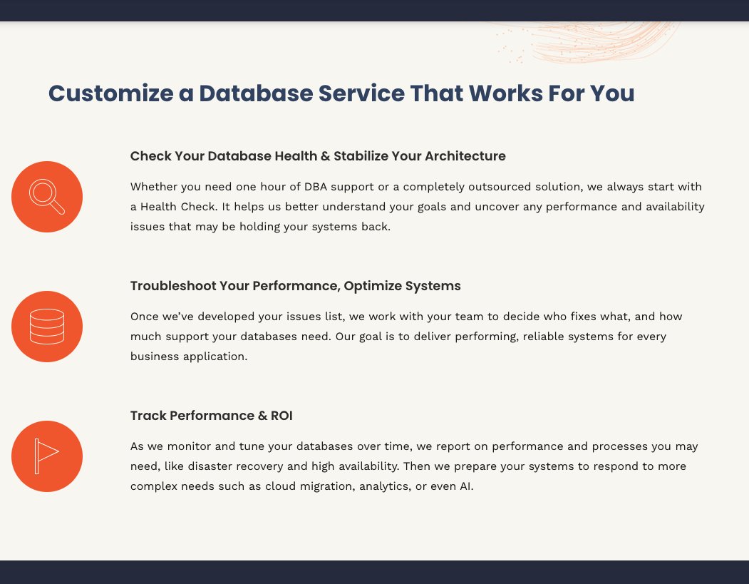 SQLGroup's tweet image. Whether it's checking your database health & stabilizing your architecture, troubleshooting, optimizing systems, tracking performance and ROI, or all of the above, we are here for you! Click here↓ to contact us today for more information. 
hubs.ly/H0PjWx00
#sql #sqlprobs