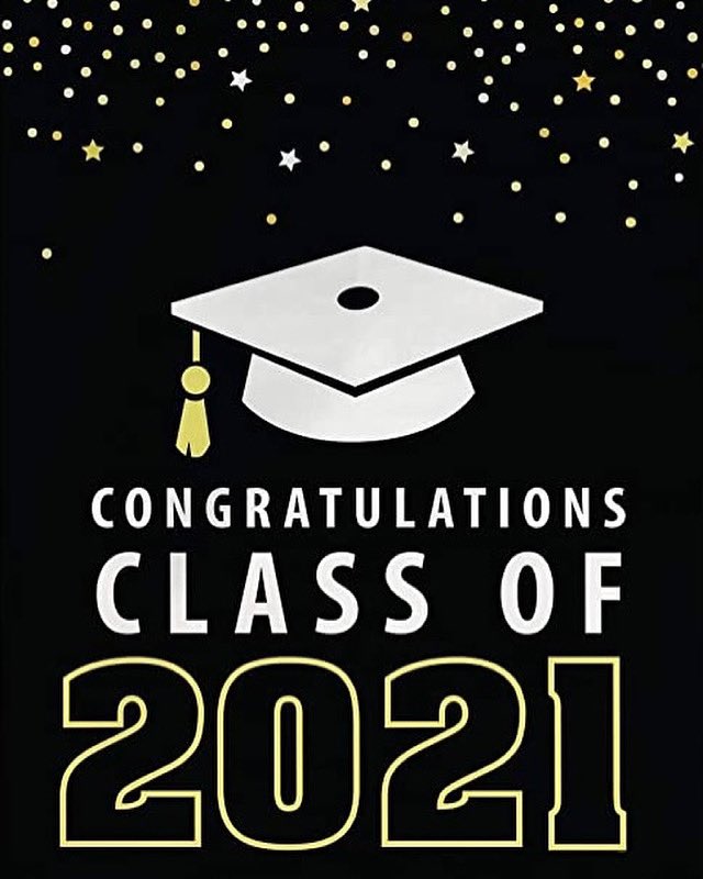 Congratulations, Graduates! We are so proud of you! The future is bright!! #classof2021 #graduation #connectedlancer