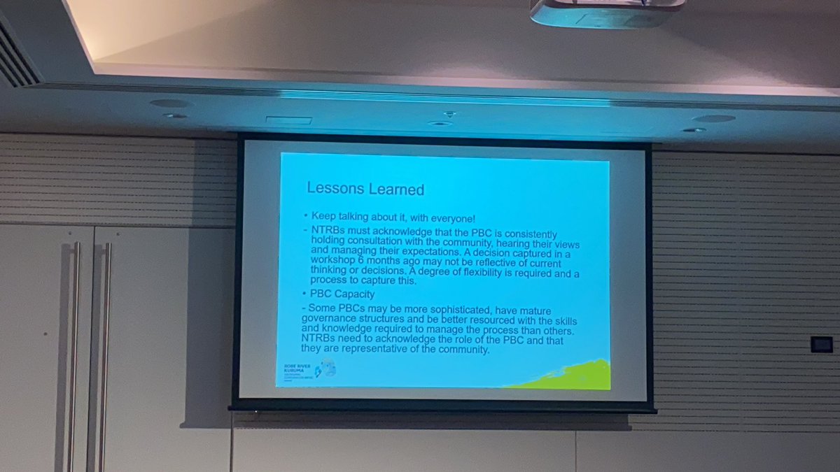 Lessons learned from the return of materials process. Some flexibility required. #aiatsisSUMMIT