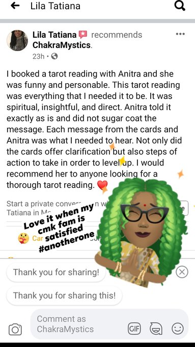 Doing readings right now if anyone is interested dm me I have great reviews you won't be disappointed