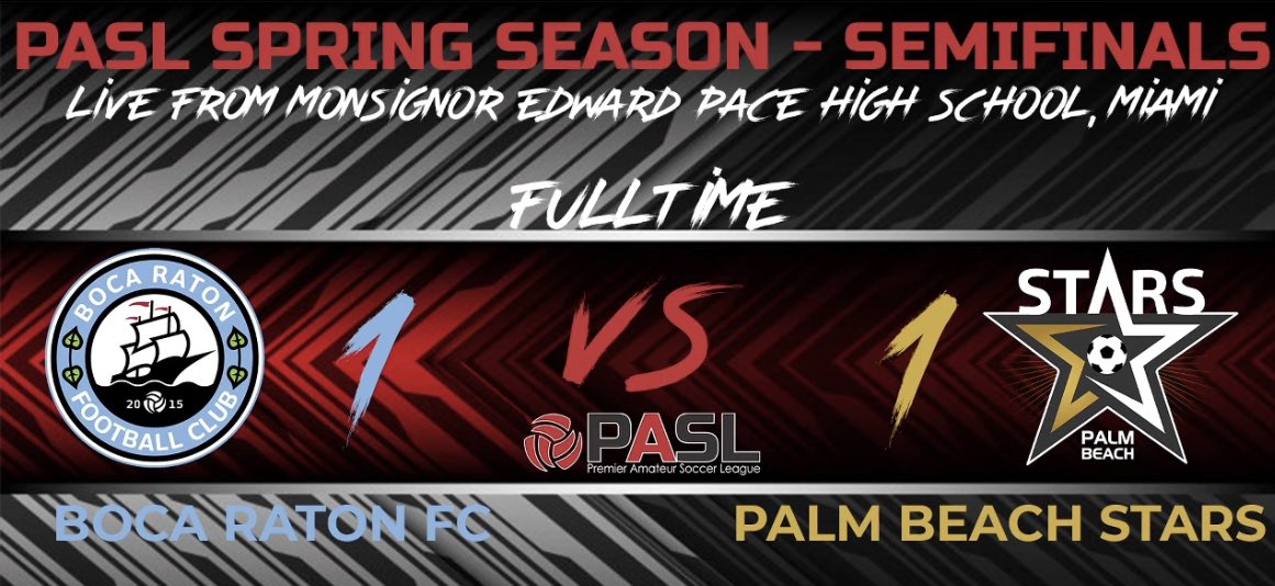 FT: we’re headed to penalties