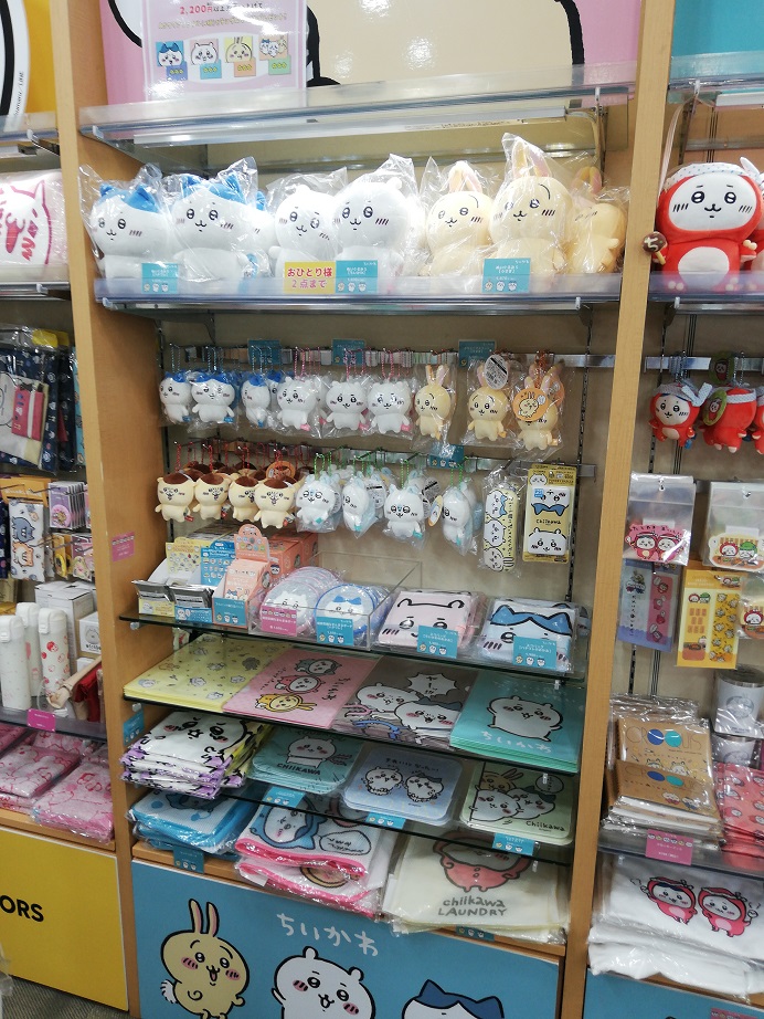ちいかわ 特別コーナー】 完売していた「ぬいぐるみ」「ミニマスコット