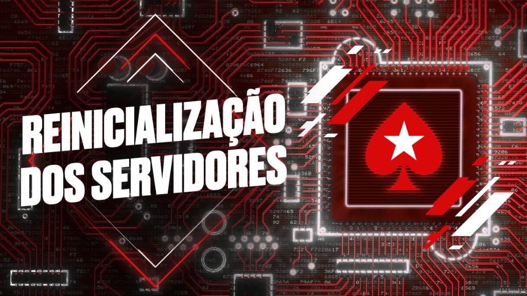 Às 07:00 BRT do dia 03/06/2021, teremos um reinício programado dos servidores, que está estimado a durar em torno de 3 horas e 30 minutos.

Por conta disso, durante esse período, os jogos no PokerStars não estarão disponíveis.

Agradecemos a compreensão.