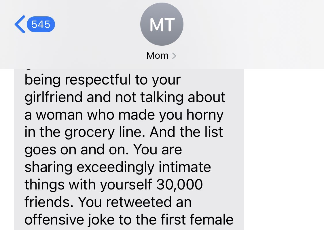 kristoferthomas's tweet image. mom found my twitter vs. dad found my twitter