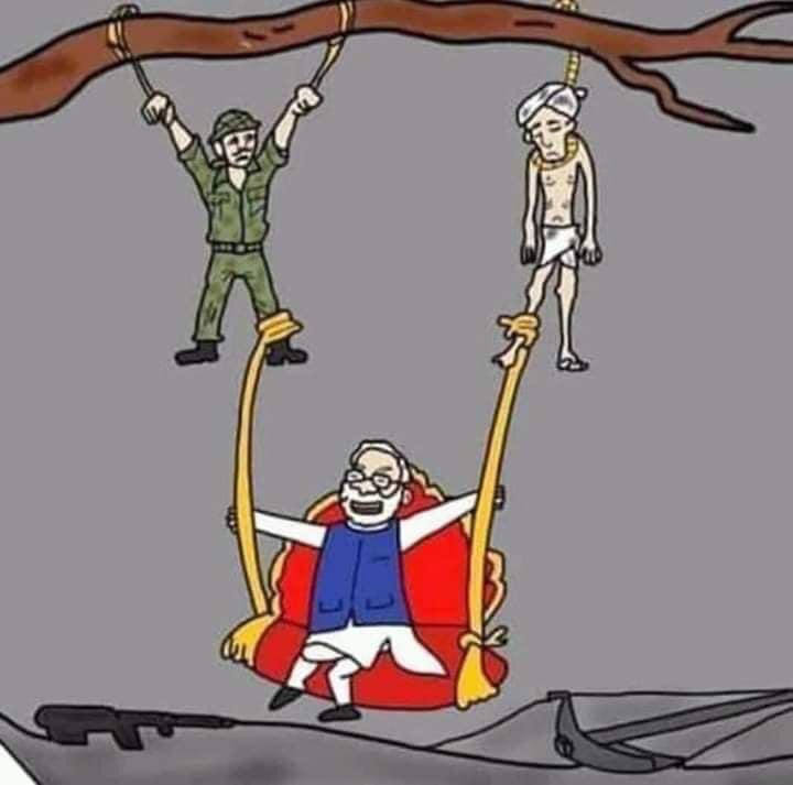 indian_poltics's tweet photo. @aajtak has been misreporting about farmers' protest.
In one way or other farmers' voices are being suppressed due to fake information released by such channels. When confronted, they harass handles like 
@Tractor2twitr with defamation of 2 Crores

#AajTakSuppressingFarmerVoices https://t.co/bgNfVTkg0d