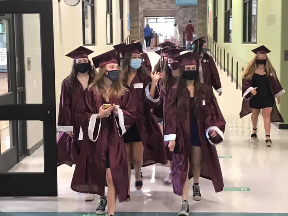 springcreekhawk's tweet image. Houserville and Lemont Alum walk the halls of Spring Creek Elementary as State High Seniors