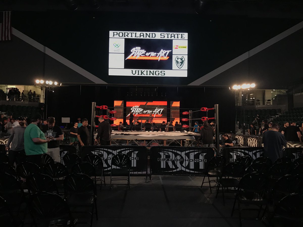 MattJHenson's tweet photo. Two years ago tonight, I went to my first and only @ringofhonor event in Portland with #ROHSOTA! It was an  incredible feeling to be back at #ROH for the first time since February 2016 in Nashville! With the fans returning, I hope @ringofhonor will be back in the PNW real soon! https://t.co/WbFRPnfKTz