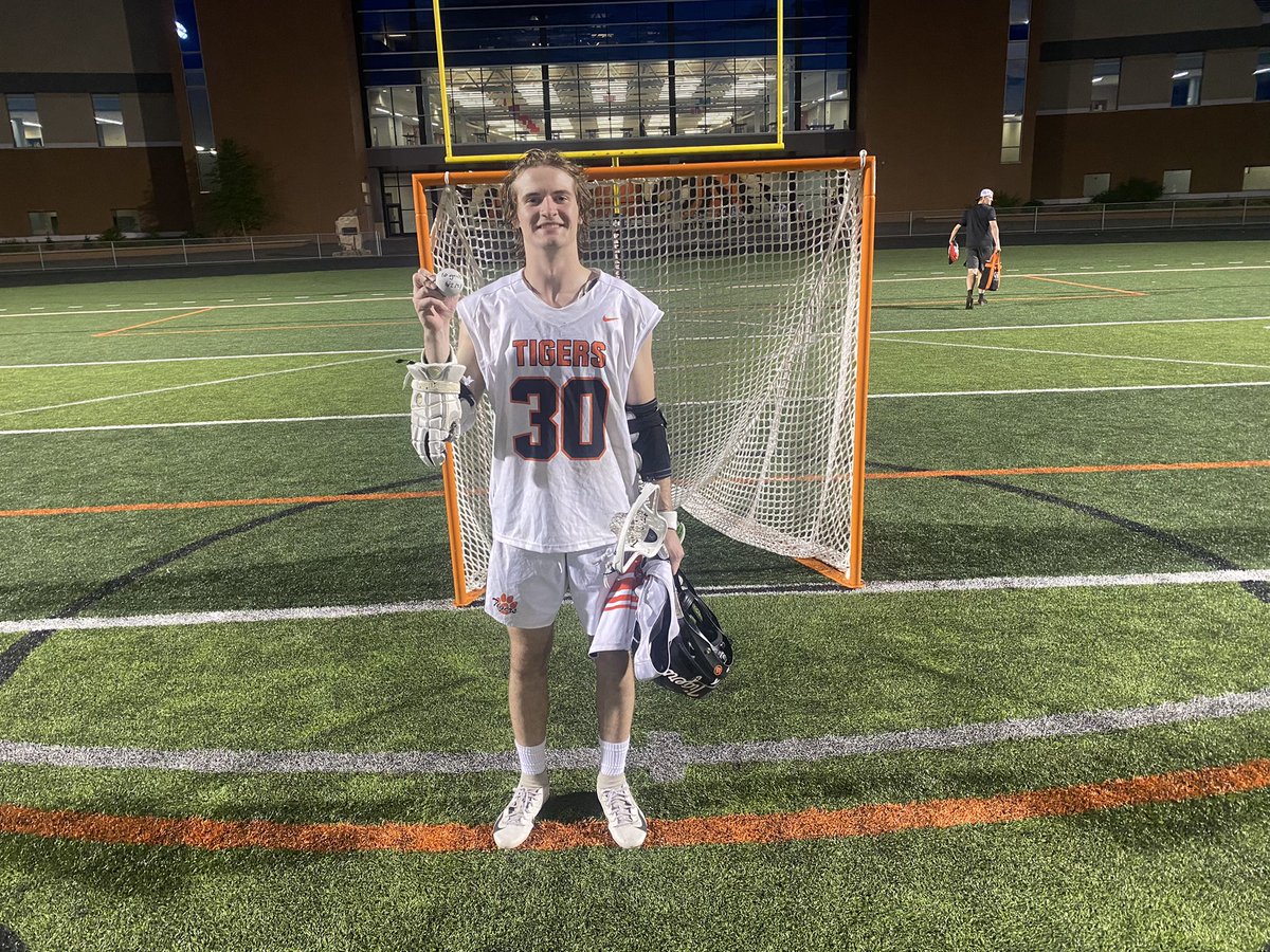 Congrats to Luka Wenzel on 10 goals in a season with a d-pole! He finished today’s game with a hat-trick!! That is a new Farmington record for most goals in a season as a defenseman.