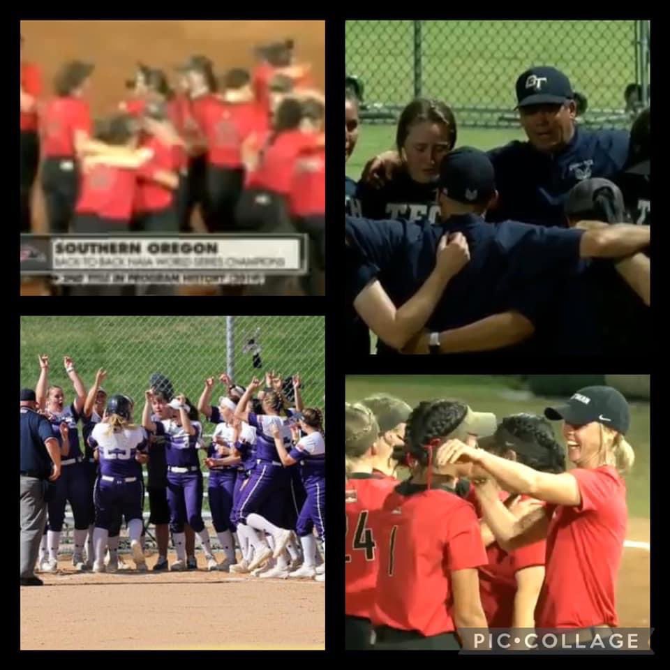 Congrats to SOU for winning an unbelievable National Championship game against OIT A hard fought battle for innings 9 inn Congrats to CofI for 3rd CCC top 3
We are proud to say we beat all three of these teams during season!! 
Way to represent the Cascade Colligate Conference