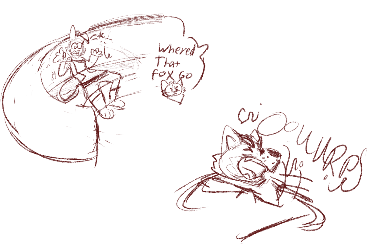 coffeesyrups's tweet photo. had to stop the stream a bit earlier than i wanted due to difficulties, but heres some doodles, half starfox themed, half my OC Lager https://t.co/r8qS3bX9wc