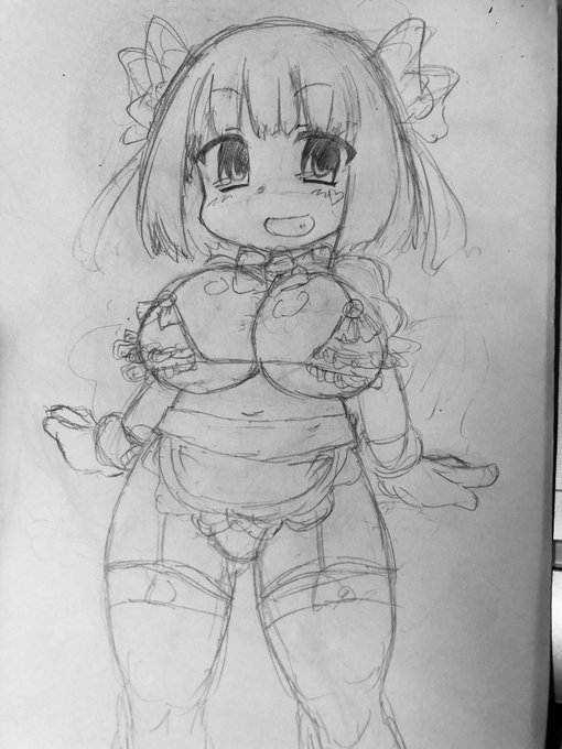 エロオリ思案中。引き出し無いのに装飾どんどん盛りそうになる。 