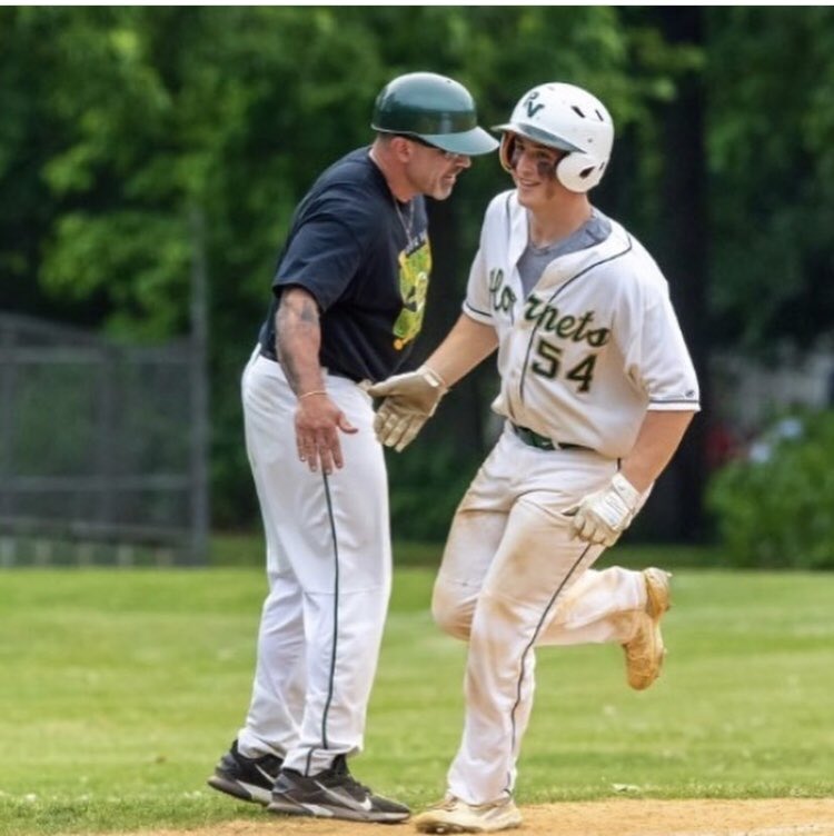 PVHS_SPORTS's tweet photo. Congrats PVHS VARSITY BASEBALL! They WIN today when AUSTIN WEST hit a 3-Run HOME-RUN in the 8th.  This rising junior had an amazing season!  Hornets get to see his leadership &amp; skill next yr!  Nick Weaver w/ 3 hits. Ferguson w/ another double &amp; RBI.  PV ends season w/ 8 wins. https://t.co/ewoQM96jrr