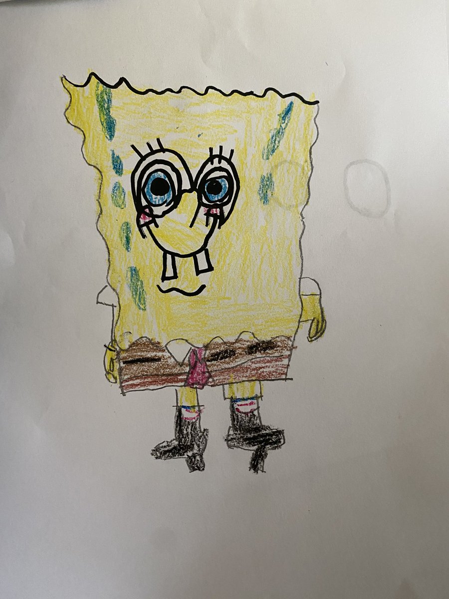 Y’all, I am just soo ecstatic with my “5 year old” drawing skills! Here we got...Ryan’s World (his favorite), a popcorn bucket, a pizza with sunglasses😂, and Spongebob. <a href="/ZelousW/">Zelous Wheeler</a>