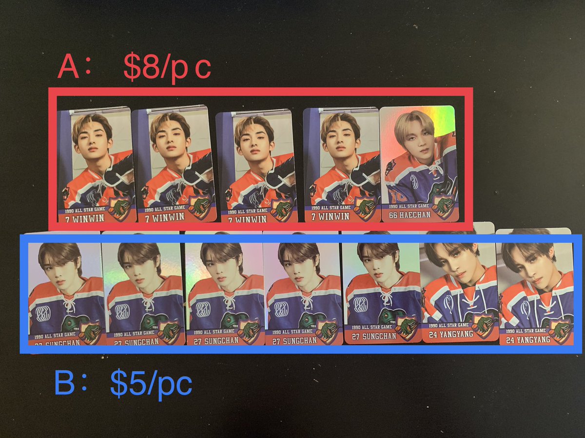 kkjjbbtt1's tweet photo. [WTS] NCT2020 Trading card 90’s Love Random card set
⠀
• ALL PCS from A set SELL IN BUNDLE: 
   one pc of A set + one pc of B set
• PCs of B set can sell individually
• All prices in $ CAD 🇨🇦 
• CAD stamp shipping:$1
   US Stamp shipping:$2
• Canada/US preferred https://t.co/YWqDX1kKGi