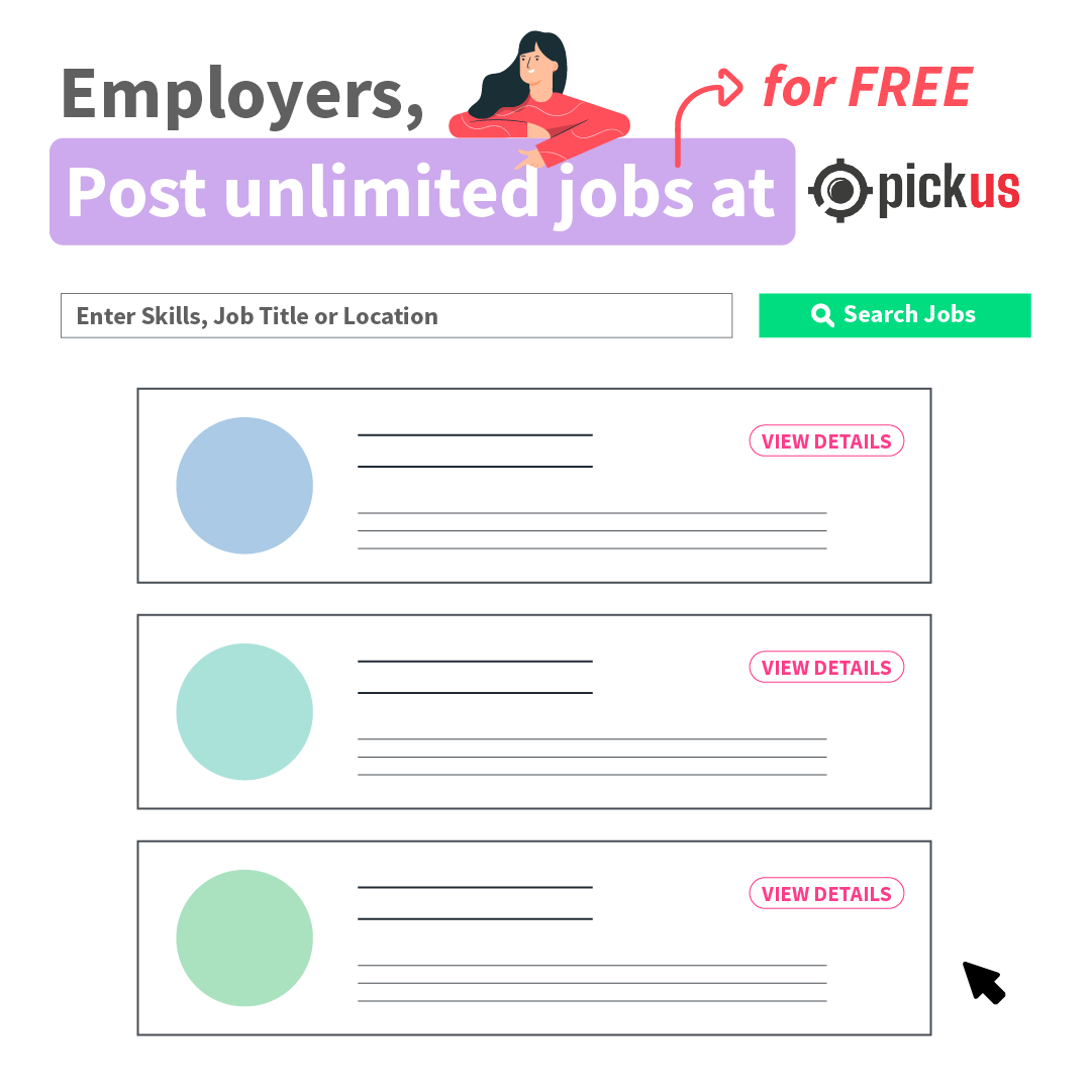 pickusio's tweet photo. Limitless and free - these are what we offer to all employers out there.
Looking to hire immediately? Register your company and post unlimited job vacancies for ⨠FREE⨠at https://t.co/LY2EUZyYf0
It is that quick & easy, youβll love it!
#pickusio #jawatankosong #maukerja https://t.co/l5rv6GCLzu