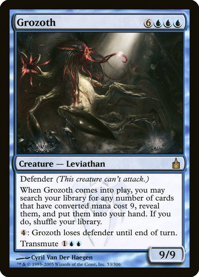YorPalSal's tweet image. Because we've yet to see it be powercrept.

I mean it'll still cost 9 because it needs to be tutorable by Grozoth.