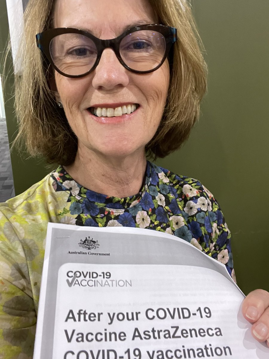 Just had the #COVID jab after initially delaying. Glad for the #peaceofmind it brings. #GetVaxxed