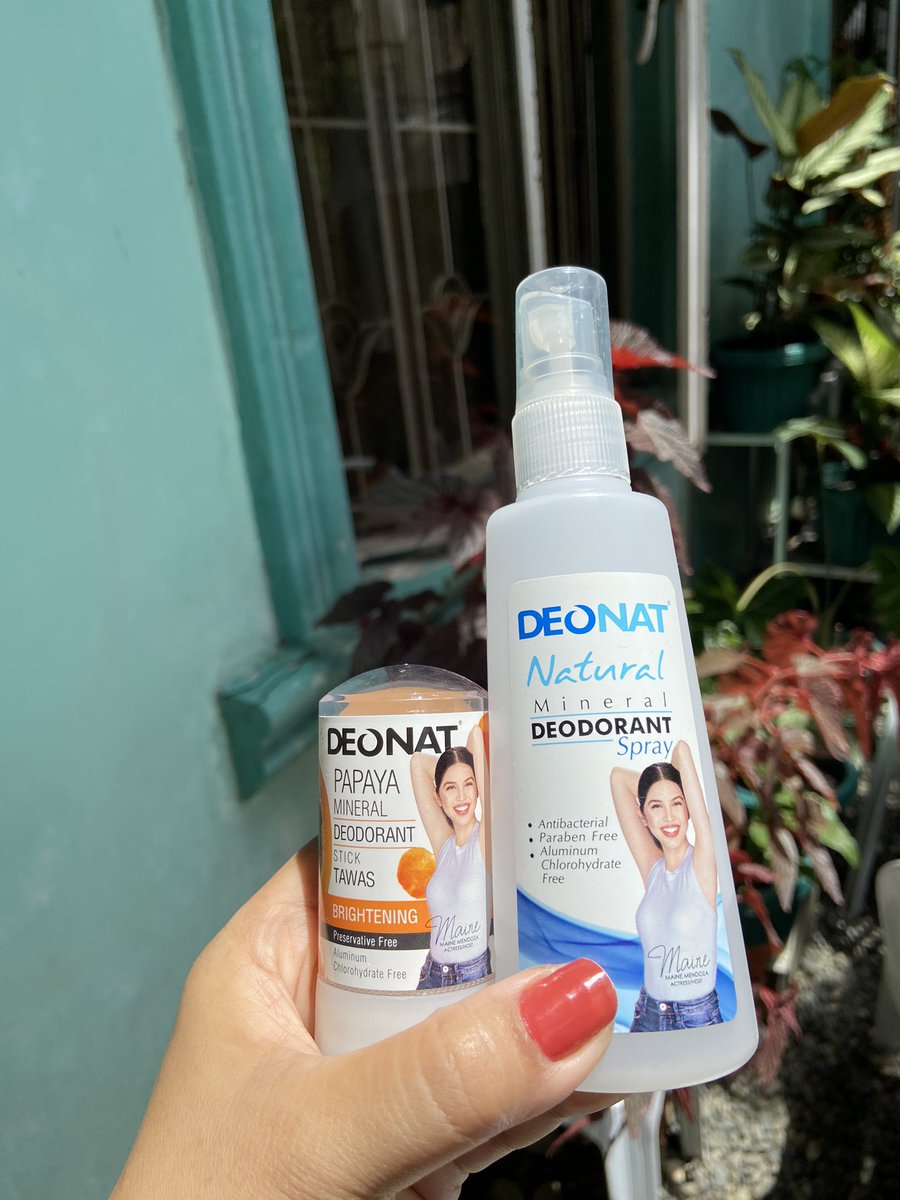 Na discover ko lang ‘tong deodorant na to noong lockdown last year kasi wala akong mabilhan ng organic deodorant ko. OMG. The best ‘to, <a href="/mainedcm/">Maine Mendoza</a> ! It provides all day protection, without harming my skin. Better than the organic deodorants I’ve been using the last five years!