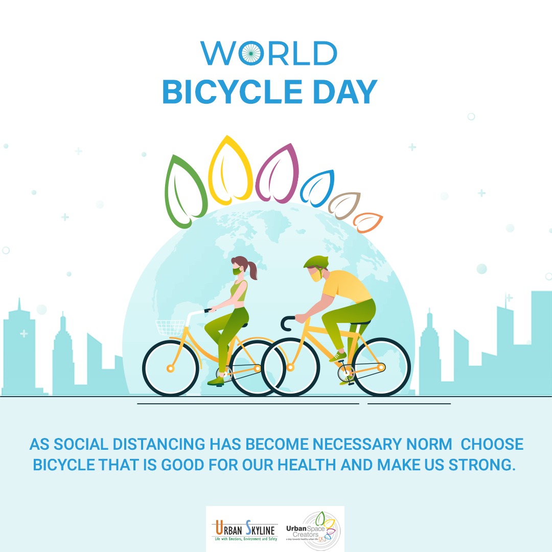Grab your daily much-needed exercise, go cycling in ample open spaces in Urban Skyline.

#UrbanSkyline #urbanSpaceCreators #WorldBicycleDay #bicycleday #bicycle #bicycletouring #bicycleride #bicycleadventures #bicyclechangeslives #bicycleculture #bicycleclub #bicyclediaries