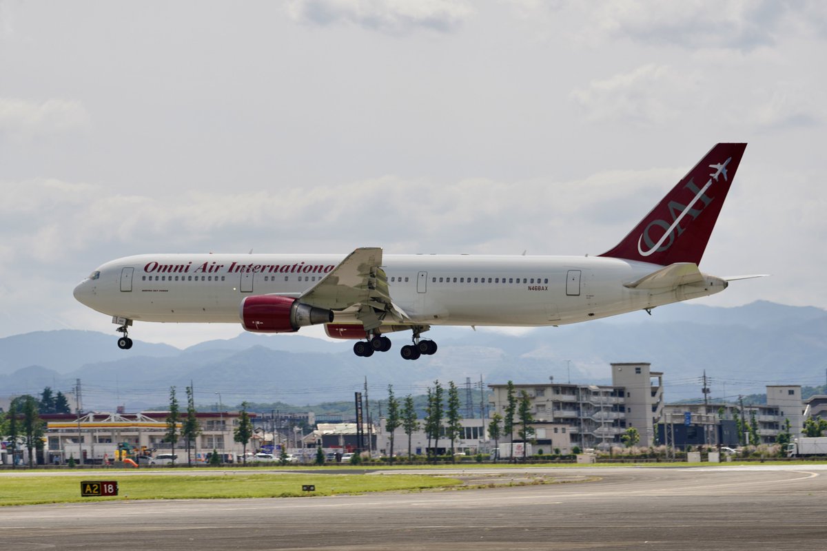 kei_rjty's tweet photo. 2021/06/03 13:23
#OmniAir #Omni
#N468AX
#Boeing 767-36N/ER
#RJTY R/W18↓
#Weather 🌤
#横田基地 #YokotaAB
#USAirForce #Yokota https://t.co/5aTnrqkHIk