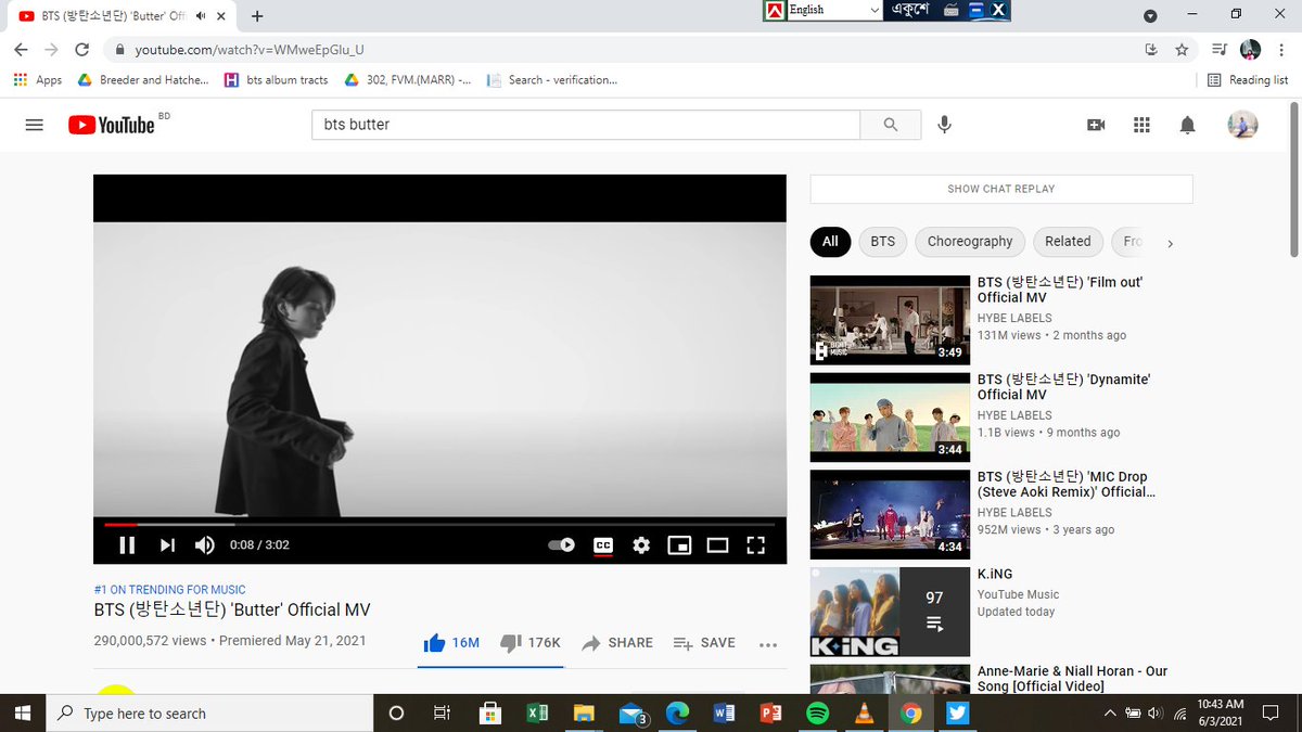 theemuffinfish's tweet photo. 290M army...
lets make 300 today...
#YouButterStream #BTS_Butter https://t.co/mEO1h65O2j
