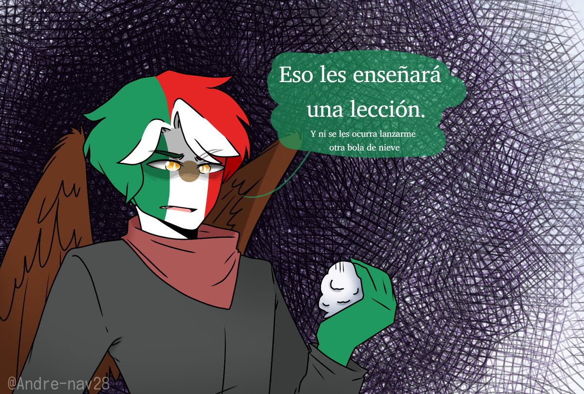 AndreNav281's tweet photo. 💀Sólo una historia más💀
Capitulo 9 Parte 1/2

#CountryHumans #countryhumansmexico #CountryHumansrusia #countryhumansrussia #countryhumansucrania #countryhumansbielorrusia #countryhumanskazajstan https://t.co/mn0eWhV4tV
