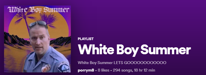 BasedSolution1's tweet photo. @NickJFuentes Looks like the playlist is already here. Lets see if you can improve it https://t.co/Rkm0hIB95M