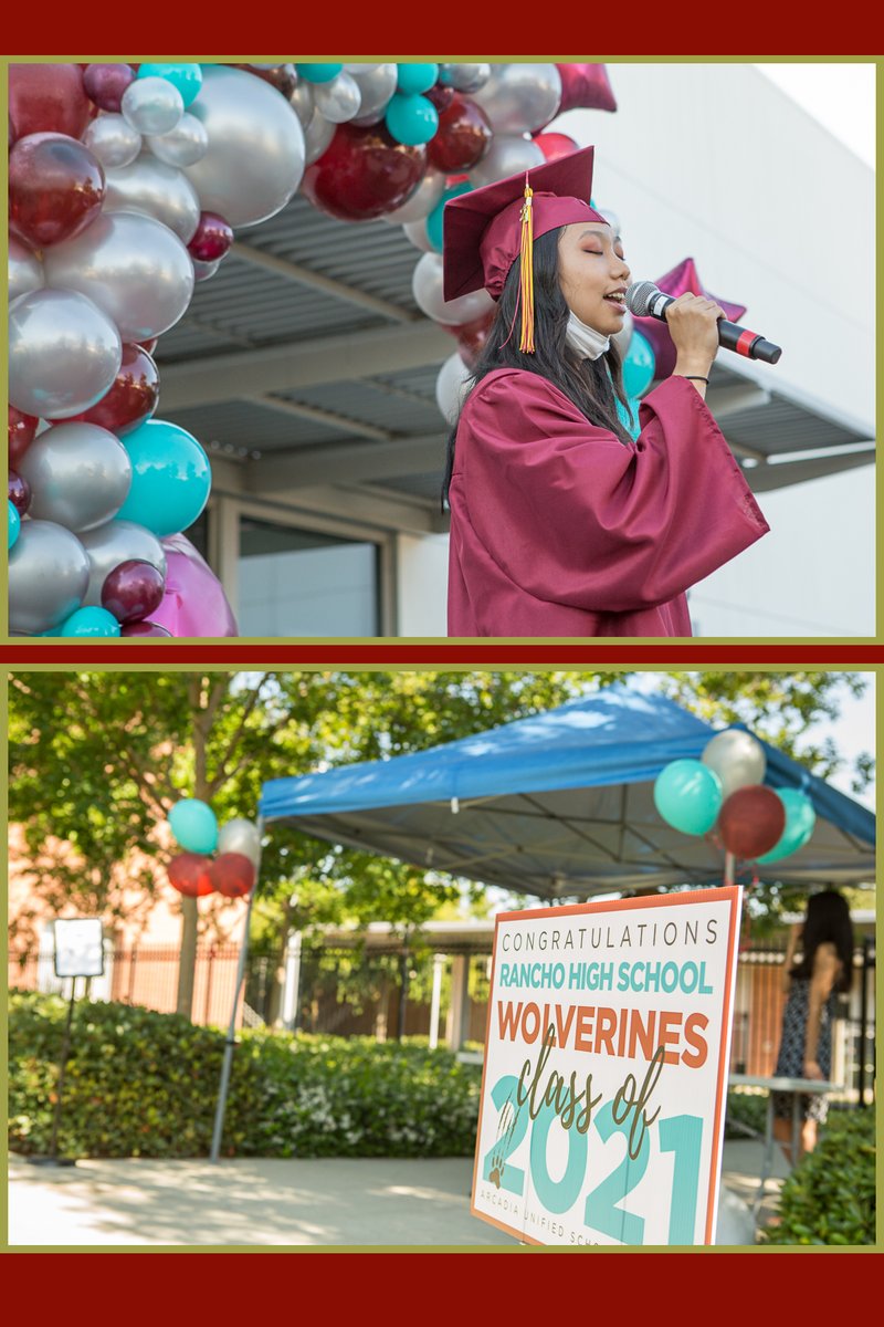 MrsWuLovesWords's tweet photo. A beautiful graduation ceremony, honoring Classes of 2021 and 2020. Grateful to be part of the Rancho Learning Center community @ArcadiaUnified @RanchoLC_AUSD https://t.co/csRDUGI4S1