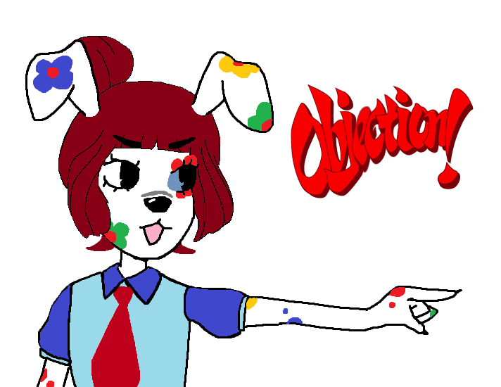 beribug_'s tweet photo. Congrats on debut, @dottyd0g !! the best dog lawyer in the world😳

done in MS paint so sorry if bad quality ehehegeh
#dotdraws https://t.co/xLQPffkwYf
