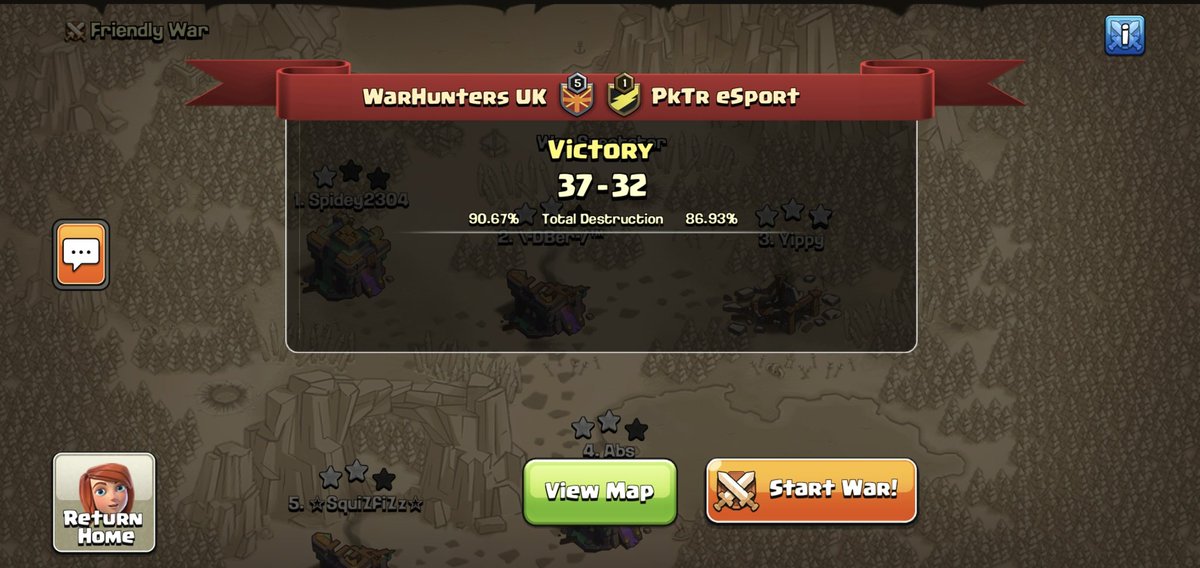 war_hunters's tweet image. 😎Good win for us in @GlobalClashCup Shingle Division, Semi finals!
🥸GG's #PKTResports 💪🏻😎
🧐2nd year on the bounce in the final just hope we don't choke like last year👊
#GCCOP #WarHuntersOp