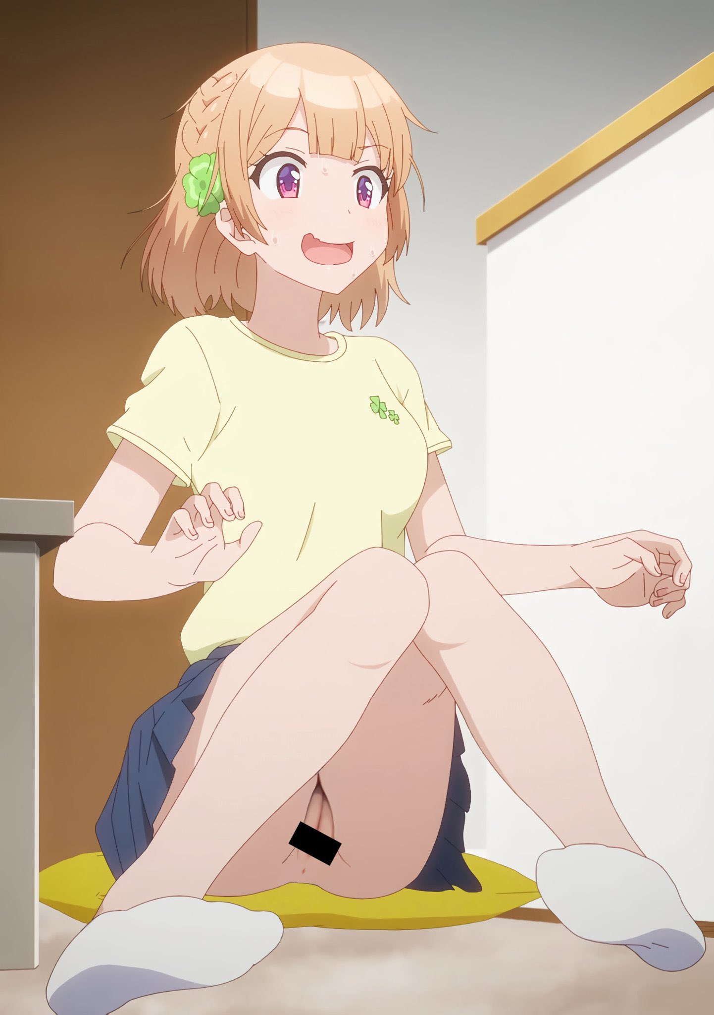 アニメ エロ画像 剥ぎコラの達人 on X: ※フェスとは関係ない画像 うひょー🤪ノーパンだぜw アニメ おさまけ 剥ぎコラ  幼馴染が絶対に負けないラブコメ 志田黒羽 t.coSvG9WVVkUo  X