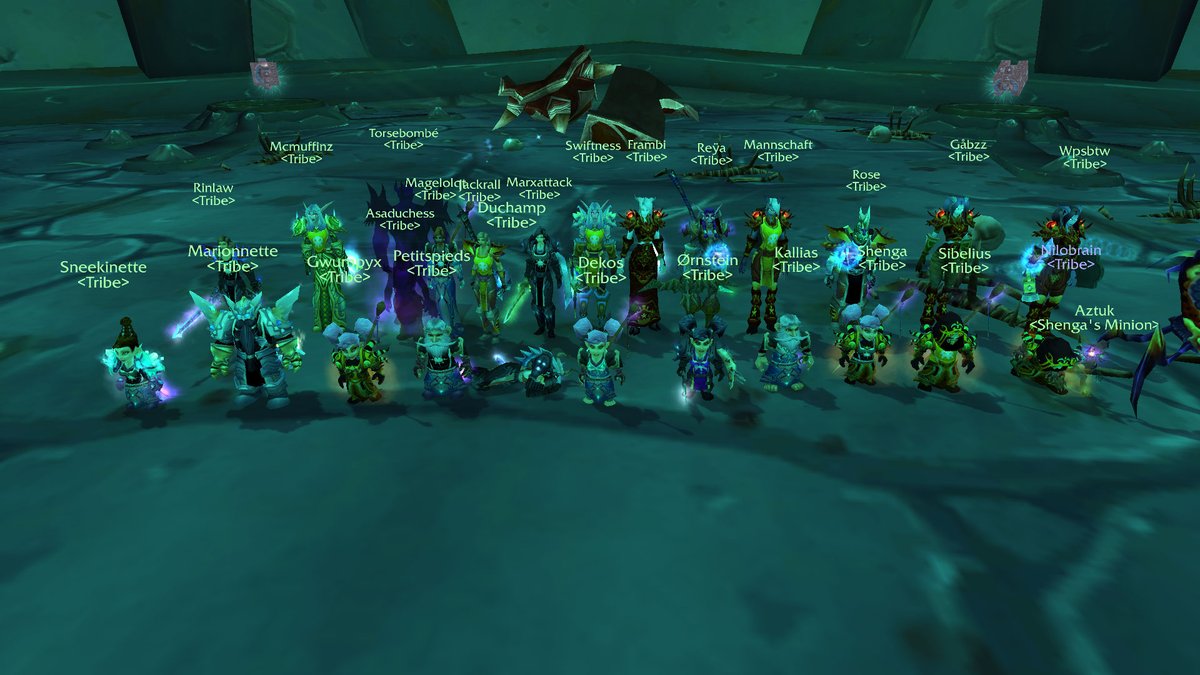 EuSulfuron's tweet photo. Bravo à la guilde <Tribe> qui plante le drapeau de #Sulfuron sur le podium !
C'est une 2e place mondiale pour le rush du premier raid 25 de #BurningCrusadeClassic !
@BlizzardCSEU_FR @M_WoW_FR @Warcraft @JudgeHype https://t.co/5RA8uAgcw4