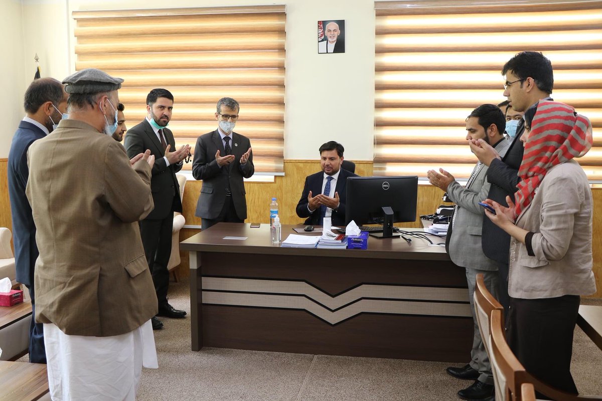 HEDP_Official's tweet photo. خالد مومند د لوړو زده کړو د پراختیایی پروګرام (HEDP) نوی رییس معرفي شو.

#HEDP #MoHE https://t.co/CozcNN2yON