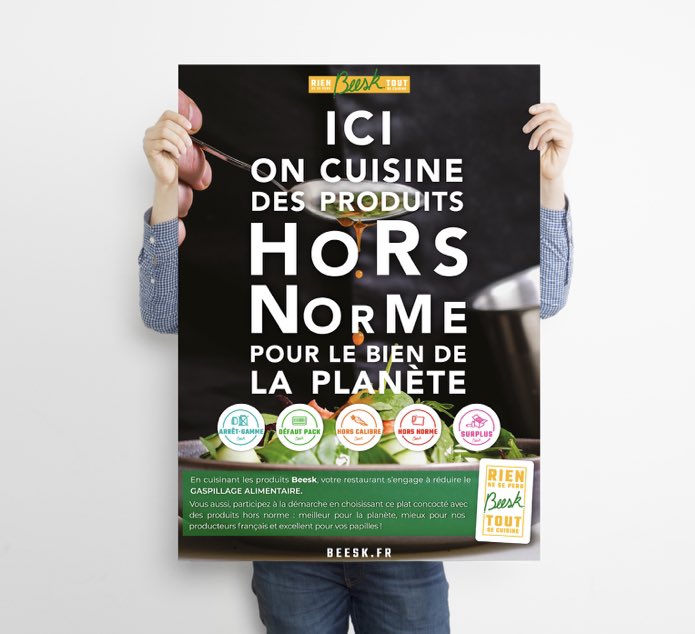 CecileGauffriau's tweet photo. Bravo à la star up #Beesk de faire du hors norme la nouvelle norme de l’alimentaire, sauvant malgré la crise sanitaire, plus de 200 tonnes de produits en les proposant à de la restauration collective... et c’est pas fini !
Via @eddyfougier
#BCircular ♻️
https://t.co/x8shBM0tMJ https://t.co/nyrSBSgos8