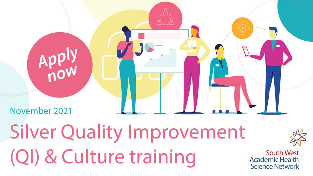Does your #healthcare team have an early-stage idea or project which is ready to spread? Join our Silver #QualityImprovement (#QI) & #Culture training this Autumn! Find out more on how we can support you to progress your project: ow.ly/oa1W50F00IZ #MatNeoSW #Health #Care