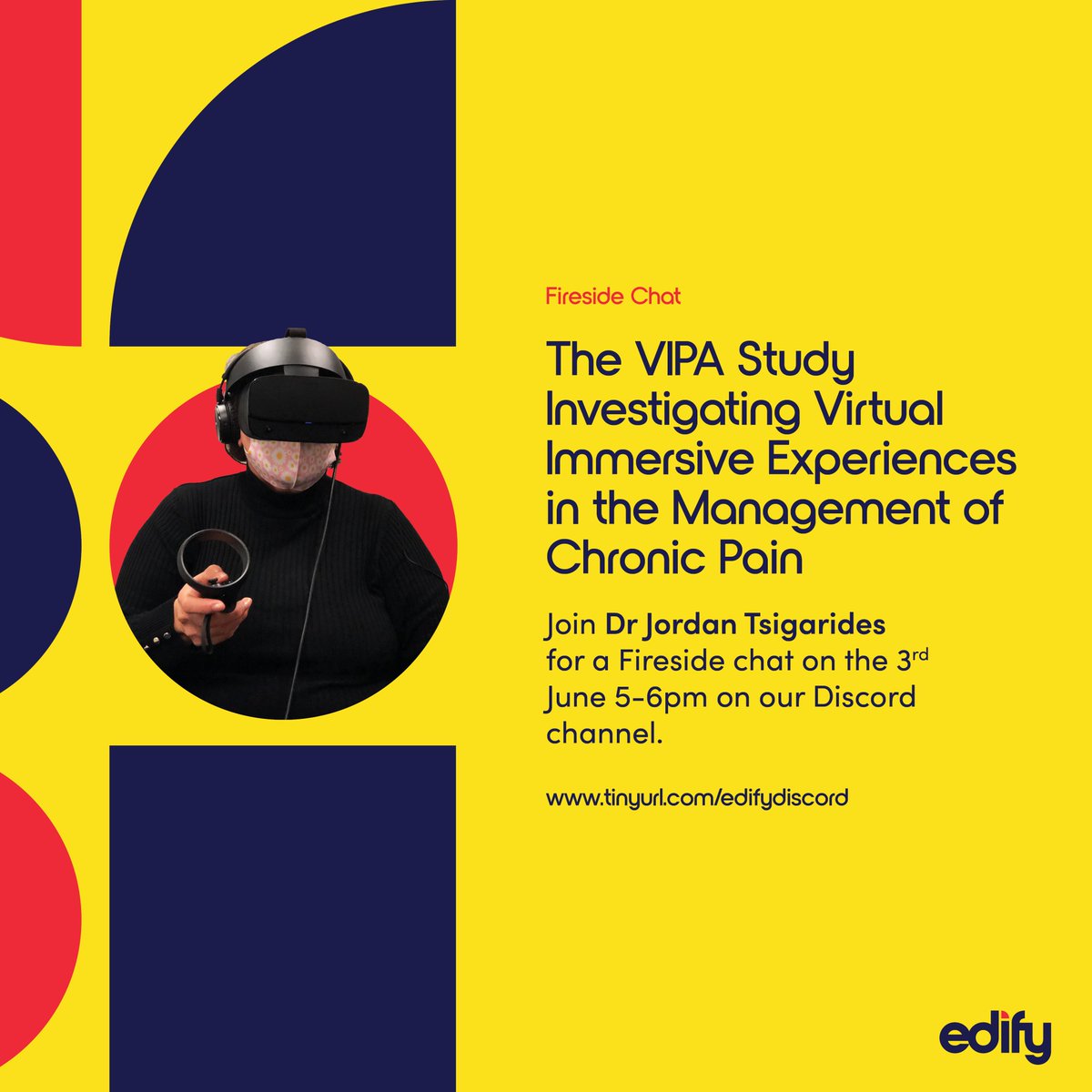 edify_ac's tweet photo. ⏰⏰ FEW MORE HOURS TO GO ⏰⏰
Make sure you CLICK this link to JOIN our discussion 👇🏼
https://t.co/SsowE7gTbO
#edify #LearnWithoutLimits #VR #immersivelearning https://t.co/0T5mOsuiUW