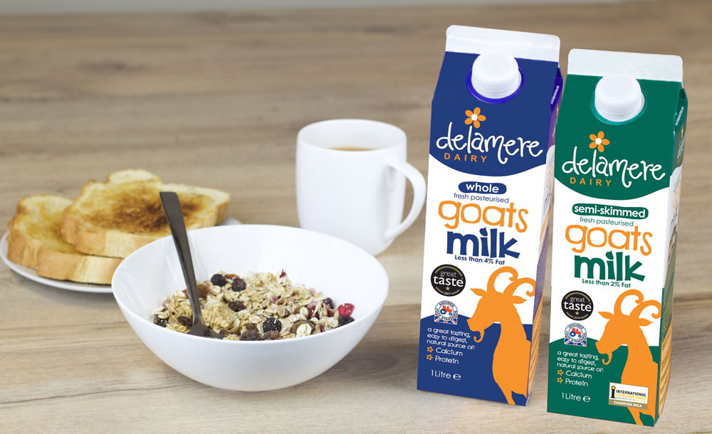 DelamereDairy's tweet photo. Did you know that more people drink goatsโ milk than any other? ๐
It has a mild taste & is a complete superfood. Itโs also packed with calcium - essential for strong teeth & bones ๐ช๐ผ๐ฆท
Find our delicious range in-store today
- https://t.co/WPq88Yint6 ๐
#35yearsofgoodness https://t.co/Pyz0GhevSV