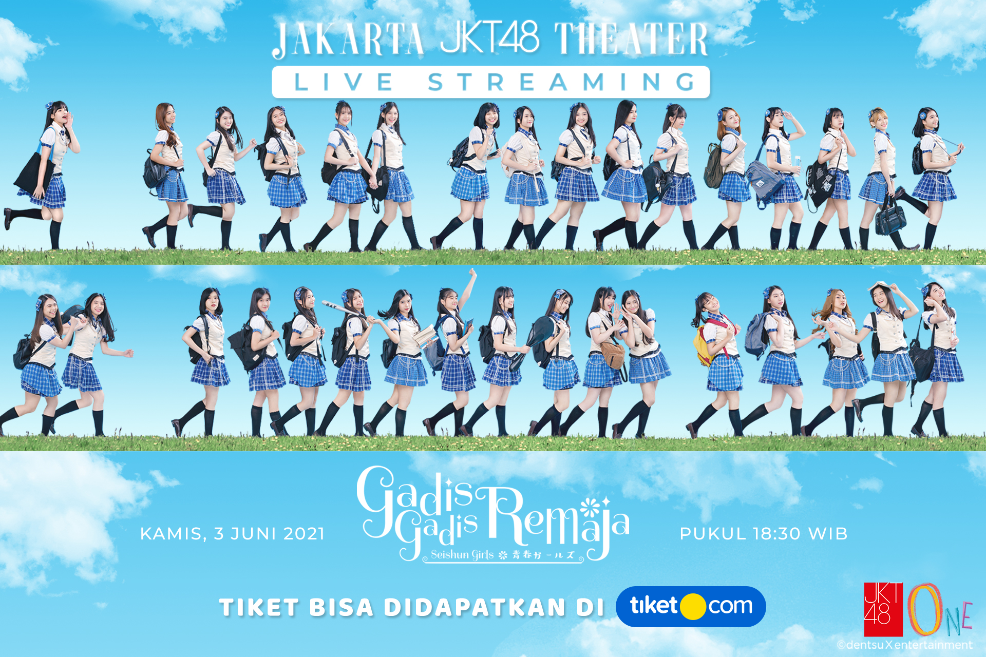 JKT48 on Twitter: "Selamat sore semua! Sudah siapkah untuk menyaksikan