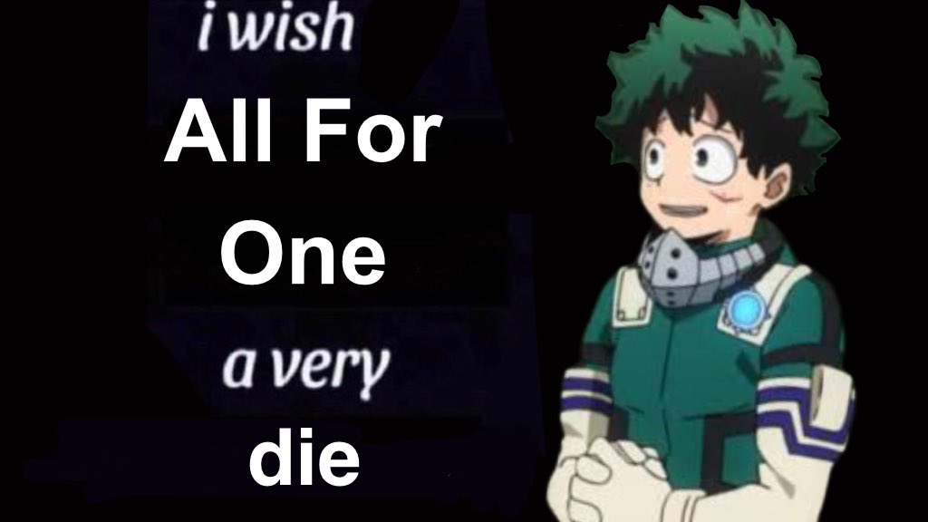 miodriya's tweet photo. STARTING AN AFO HATE CLUB https://t.co/Ny2guoZc5W