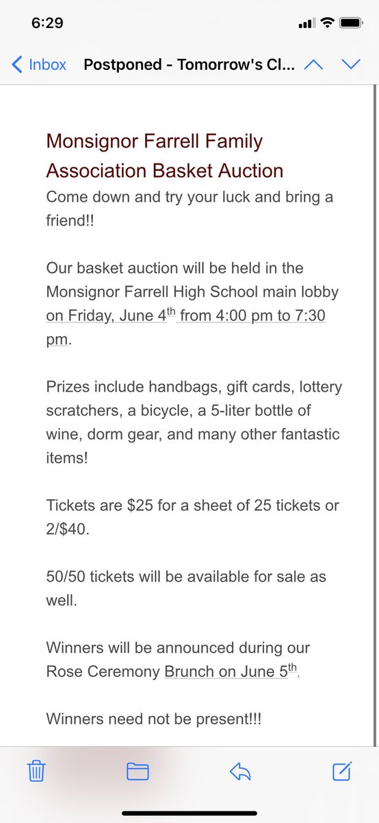 Please join us Friday afternoon June 4th for our basket auction in the Lobby from 4-7:30PM!