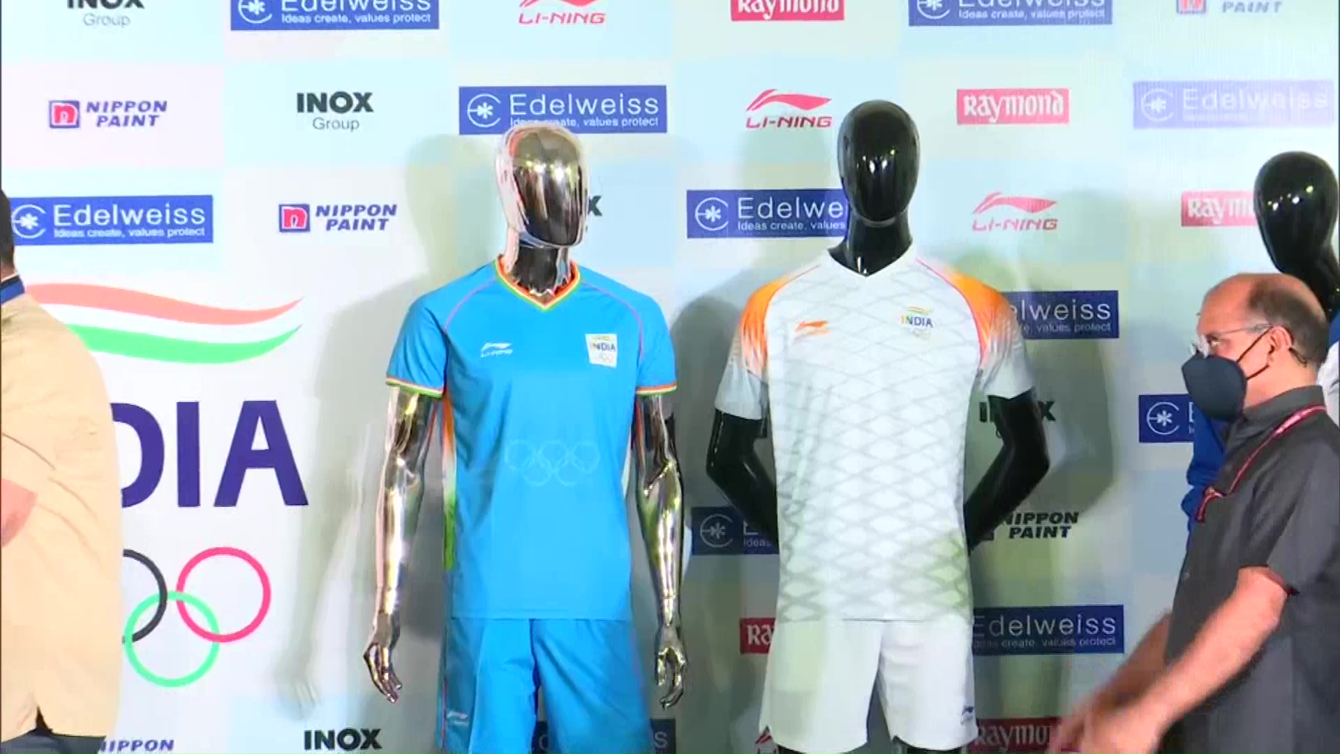 Kiren Rijiju unveiled India uniform for Tokyo Olympics 2020, an upcoming international multi-sport event scheduled to be held from July 23. 