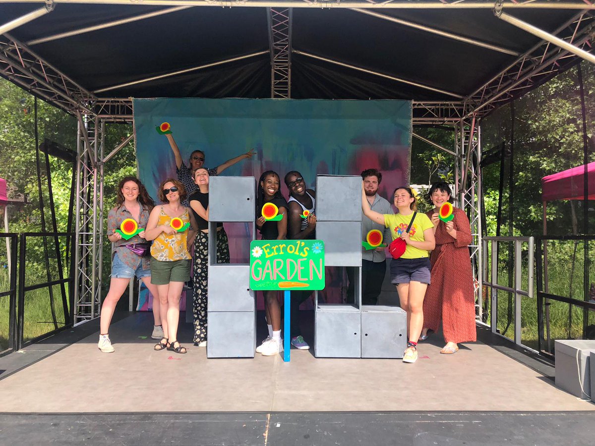 So happy to have opened ERROL'S GARDEN yesterday <a href="/TheAlbanySE8/">Albany Deptford</a> ! <a href="/TheatreToad/">Golden Toad Theatre Company</a>  You can still book tix there for this week. thealbany.org.uk/shows/errols-g…