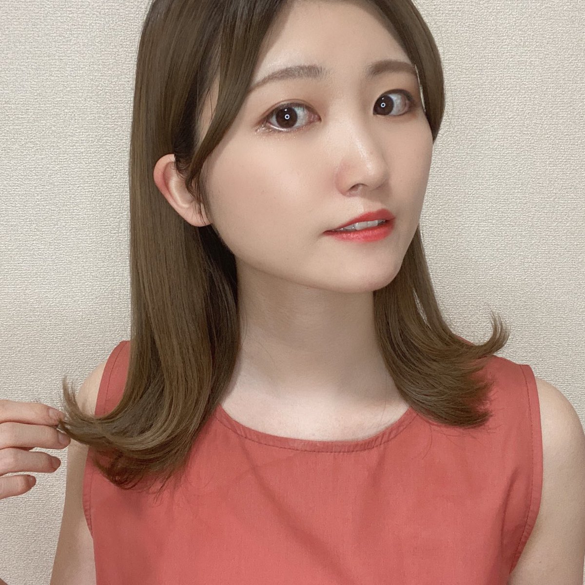 佐々木奈緒 最近お気に入りの外ハネ